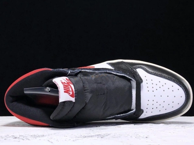 - OG Air 1 'Gym Retro 061 High 555088 Jordan Red' 0702